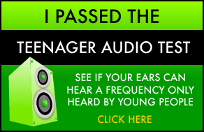 I passed the Teenager Audio Test!