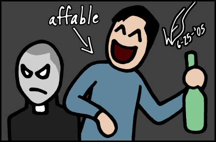 What an affable dude! What an affable dude!