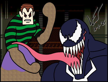 Sandman and Venom!