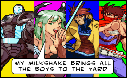 ''My milkshake brings all the boys to the yard''