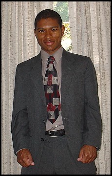 Wes in a suit!